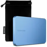 Toshiba Canvio Flex 2 TB USB-C Blau Metallic