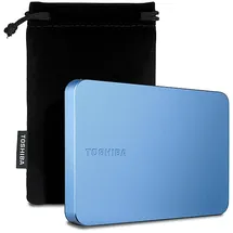 Toshiba Canvio Flex 2 TB USB-C Blau Metallic