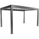Biohort Pergola 4,5 x 3 m Grau/Weiß