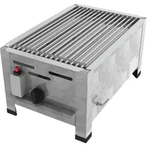 ChattenGlut Gasbräter 1-flammig 340 x 530 x 270 cm Edelstahl inkl. Rost