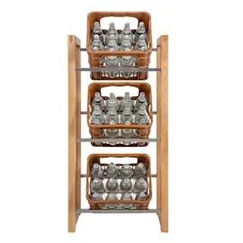 CLP Standregal 56 x 112 x 32 cm Braun