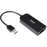 Club 3D USB 3.2 Gen1 Adapter Typ-A zu 2,5 Gigabit Ethernet St./Bu. schwarz