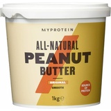 MYPROTEIN Natural Peanut Butter, 1000 g, Crunchy