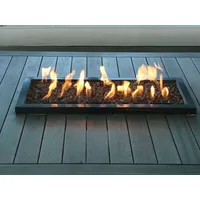 Tischkamin Einbautischfeuer Feuertisch Kamin Neu Einbaugrill