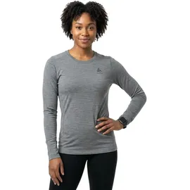 Odlo Merino 200 Langarm-Thermoshirt Grau XL