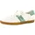 Paul Green Sneaker Low Damen Weiß/Grün 39