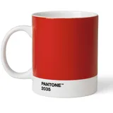 Pantone Kaffeetasse, Porzellan, Red 2035, 8.4 x 8.4 x 12.1 cm