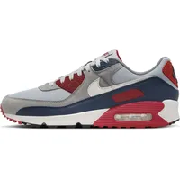 Nike Air Max 90 Herren Smoke Grey/Phantom/Armory Navy/Fire Red 42