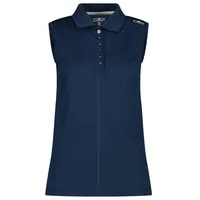 CMP Woman Polo Sleeveless blue-stone (12MG) 40