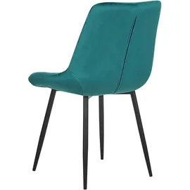 Beliani Esszimmerstuhl 2er Set MELROSE