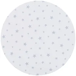 Chipolino 4-teiliges Bettwäsche Set, Kissen, Kissenbezug, Steppdecke, Bettlaken hellgrau