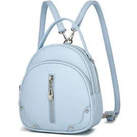 Miss Lulu Mini Rucksack Blau