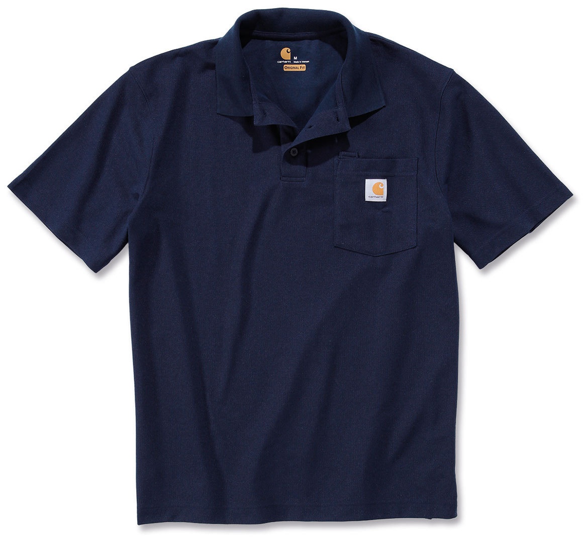 Carhartt Contractors Work Pocket Polo Shirt, blauw, L