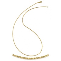 Firetti Collierkettchen »Schmuck Geschenk Gold 333 Halsschmuck Halskette Goldkette Zopfkette«, Made in Germany