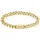 Boss Gliederarmband gold Edelstahl 1580403M Größe Herren