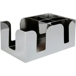 Scandic Bar Bar caddy, Chrom, 24x14cm