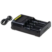 Nitecore Um4 Ladegerät - Black - One Size