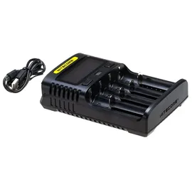 Nitecore Um4 Ladegerät - Black - One Size
