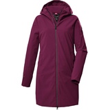 G.I.G.A. DX Damen Funktionsjacke mit Kapuze/Outdoorjacke GS 154 WMN PRK, dunkelrose, 40, 39328-000