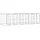 vidaXL Outdoor-Hundezwinger Verzinkter Stahl 14,52 m2