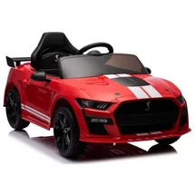 lean cars Elektroauto für Kinder Ford Mustang GT500 Shelby rot