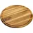 KESPER Fleischteller Holz 2-tlg. Ø 30 cm Beige