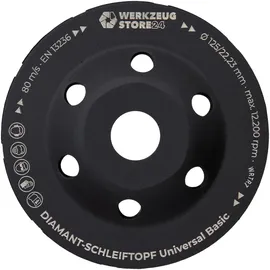 *bliep WS24 Diamantschleiftopf Universal 125 mm - WS24-100440