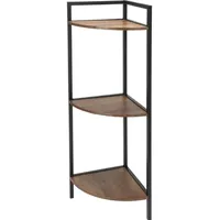 trends4you Home&Styling, Regal, Mehrzweck-Eckregal (23.50 x 23.50 x 76 cm)