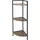 trends4you Home&Styling, Regal, Mehrzweck-Eckregal (23.50 x 23.50 x 76 cm)