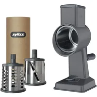 Zyliss Alu Trommelreibe Gourm. | Aluminium