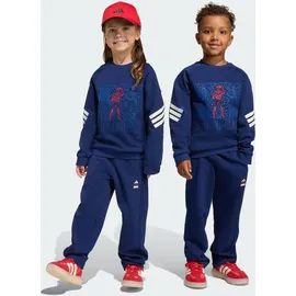 adidas Marvel Spider-Man Trainingsanzug Dark Blue/Off White 122