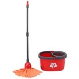 DIRT DEVIL Kinder-Staubsauger Dirt Devil Kinder Mopp mit Eimer rot