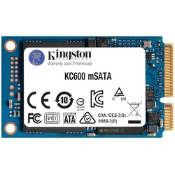 Kingston KC600 mSATA SSD 256 GB MO-300 3D-NAND TLC