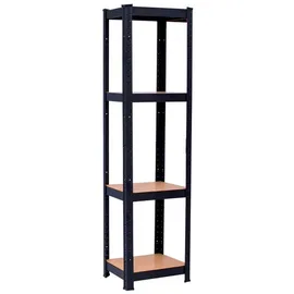 SCHULTE Regalwelt Schwerlastregal MDF 180x50x50 cm schwarz