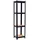 SCHULTE Regalwelt Schwerlastregal MDF 180x50x50 cm schwarz