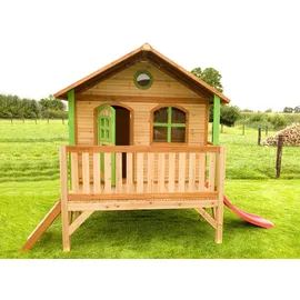 Axi Spielhaus Stef 349 x 233 x 212 cm Braun