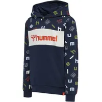 Hummel hmlLETTERS Hoodie Jungen Black Iris - 110