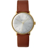 Junghans max bill Handaufzug Leder 34 mm 27570302