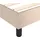 vidaXL Boxspringbett 120 x 200 cm Braun