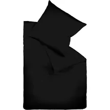 FLEURESSE Colours 009100 schwarz 135 x 200 cm + 80 x 80 cm