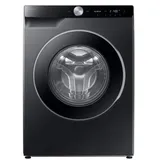 Bullauge-Waschmaschine - SAMSUNG - AI EcobubbleTM WW90DG6U25LB - 9 kg - Induktion - 60 cm - 1400 U/min - vernetzt - Schwarz - Schwarz