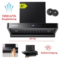 KB Elements Wandhaube 90 cm Schwarz