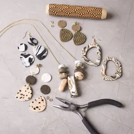 Creativ Company DIY Sets Modellieren Starter Kreativ Set Schmuck Modellieren, Jewellery, Kreativ Box