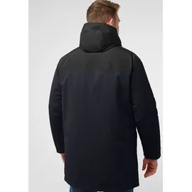 Jack Wolfskin "GLETSCHERSEE PARKA M", Herren, Gr. XL (54/56), blau (schwarz, navy), Obermaterial: 100% Polyamid; Kontrast: 100% Polyester; Futter: 100% Polyester; Füllung: 100% Polyester, Jacken