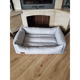 Odol-Plu XXL - Hundebett - Hundekissen - Hundesofa mit Wendekissen (Größe und Farbe wählbar) (90 x 60)