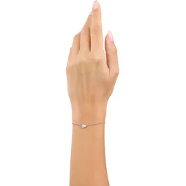 s.Oliver Armband mit Zirkonia und Muschelkernperle Silber 2039697 Größe 20 cm