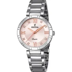 Festina Quarz Damen Mademoiselle F16936/C - rosègold,silber - 32.5mm