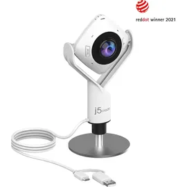 j5create JVCU360-N Schwarz/Weiß
