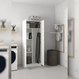 Dmora Dbaldi 69 x 180 x 37 cm weiß / weiß