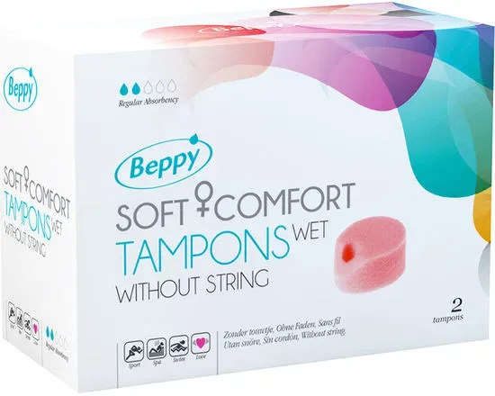 BEPPY - SOFT COMFORT TAMPONS WET 2UNITS